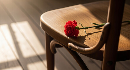 感謝を伝える一輪の花