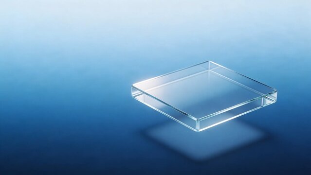 Asymmetric Floating Split-Level Product Podium Background