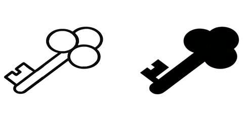 Searching for the key to success through a 3d magnifying glass lens icon reveals a vector symbol and business concept tool designed to find and zoom into a web internet button sign