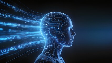 Humanoid robot with circuit brain