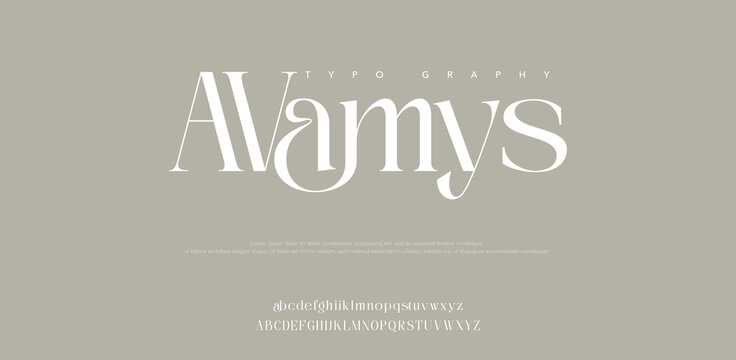 Logo design with elegant typography and minimalist aesthetic