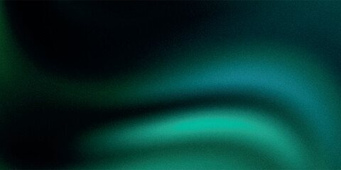 Black dark green blue emerald petrol teal lime yellow white abstract background. Color gradient ombre blend. Line wave curved. Bright light flash glow glitter neon metallic.Noise grain mesh.Christmas. © Qiana