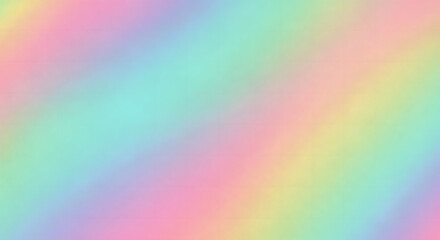 Soft pastel gradient background with subtle texture, gentle rainbow hues for a calm and cheerful design