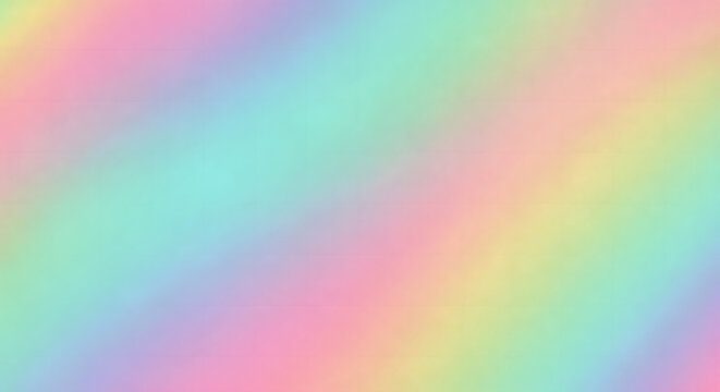 Soft pastel gradient background with subtle texture, gentle rainbow hues for a calm and cheerful design