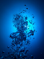 Fototapeta premium underwater world map