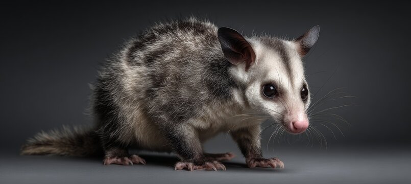 Lemur mouse. Generative AI technology.	
