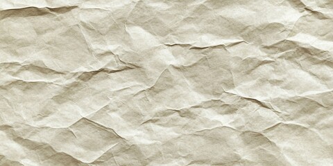 Fototapeta premium Delicate Paper Parchment Backdrop with Elegant Grain Details and Faded Retro Crumpled Texture Effect