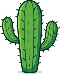 A fresh Cactus vector transparent