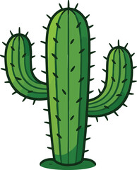 A fresh Cactus vector transparent