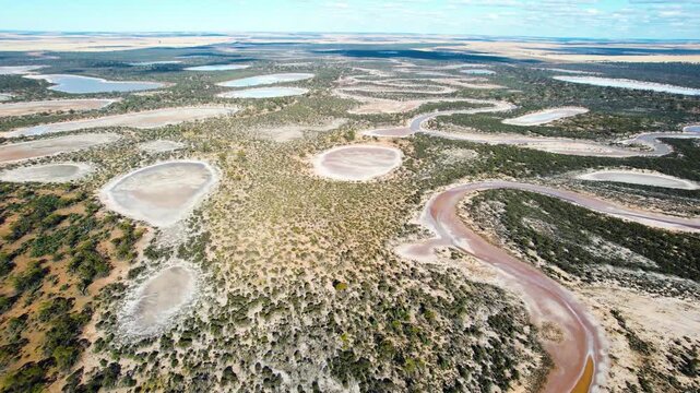 Lake Campion Nature wonders of Australian Outback