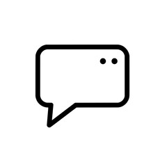 Fototapeta premium AI chatbot conversation bubble icon. Chat and robot sign and symbol. Artificial intelligence messenger design. Vector illustration isolated on white background.