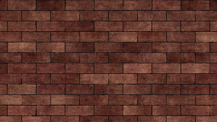 Fototapeta premium Destroyed wall brick texture on isolated background. Material grunged rocks textured.