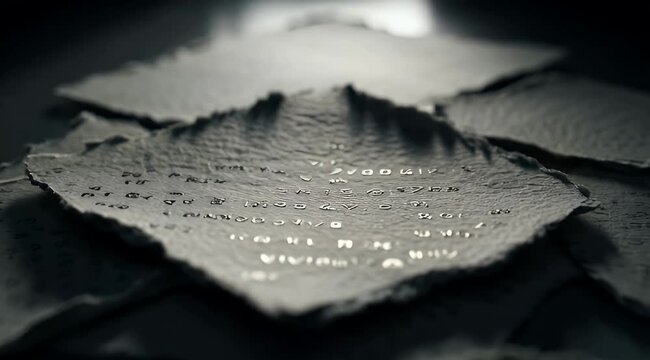 Cracked Earth Surface with Water Droplets.