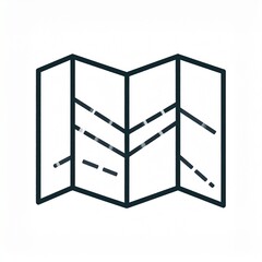 Modern minimalist open white window frames crossing design black lines architecture interior