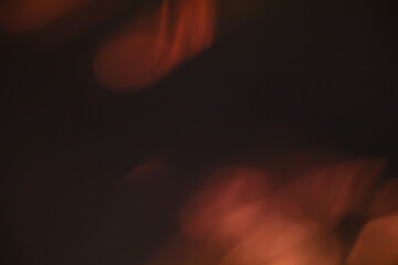 abstract orange light leak on black background,retro film overlay effect with blur light leak,Film...