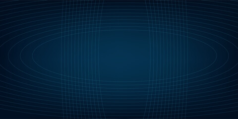 Obraz premium Abstract background with blue glowing lines in infinity pattern. Abstract futuristic technology concept. Vector illustration