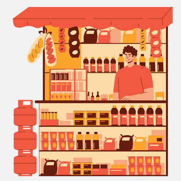 Local Market warung kelontong