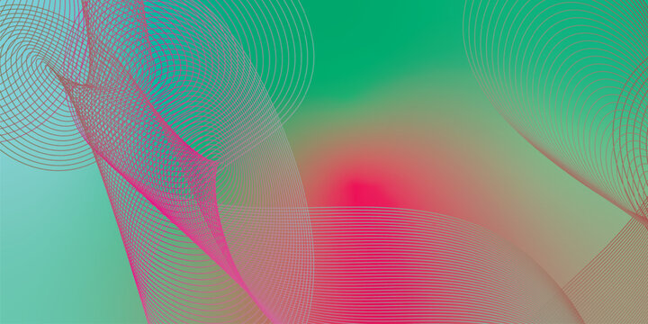 Vibrant MediumVioletRed, DeepSkyBlue, and LightPink ribbons gracefully spiraling across a dark, atmospheric backdrop filled with shimmering micro particles, futuristic digital tech environment, vector