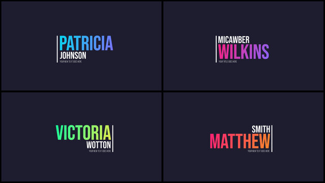 Clean Corporate Titles