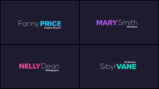 Clean UX Portfolio Name Intro