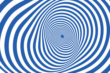 Obraz premium Swirl hypnotic color wave pattern. Monochrome abstract background. Vector flat geometric illustration.Template design for banner, website, template, leaflet, brochure, poster.