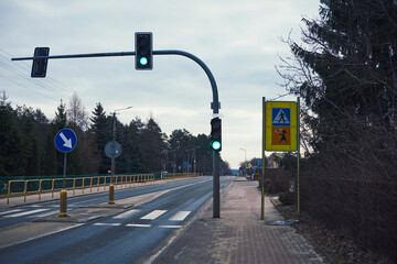 sygnalizacja świetlna © Marcin Łazarczyk