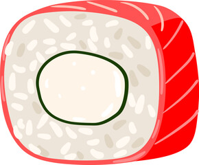 Sushi maki roll food preparing Japanese cuisine © WinWin