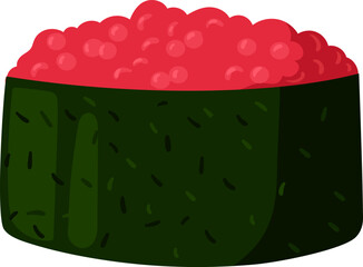 Gunkan maki sushi serving traditional Japanese food © WinWin