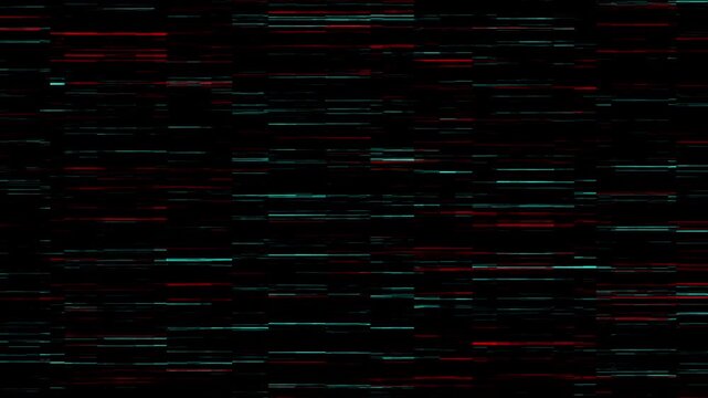 Minimal digital glitch bar transition on dark background. Subtle tech scan line overlay perfect for intro, logo reveal, cyber theme, and modern video editing projects.