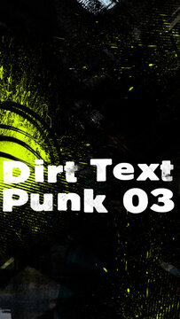 Dirt Text Transition 03 Vertical