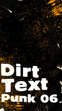 Dirt Text Transition 06 Vertical