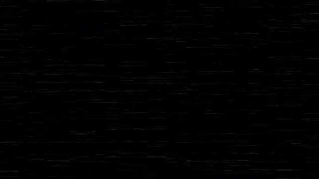 Modern digital glitch scan transition on dark background perfect for intro, logo reveal, and modern video editing.