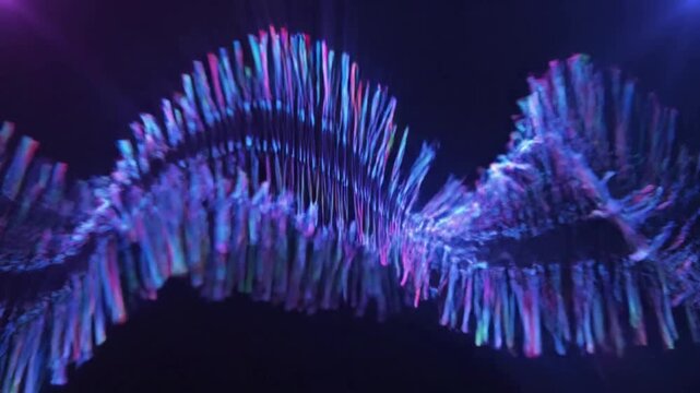 Dynamic Digital Overlay Focus on the motion and versatility for use as an overlay or transition element.