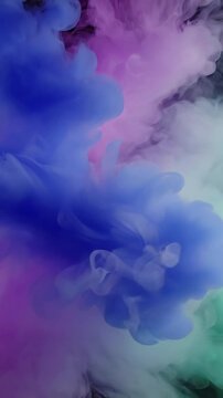 Digital Art Organic Flowing Forms