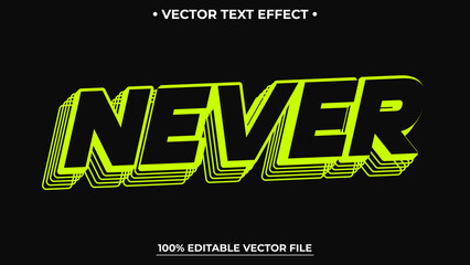 Obraz premium Gym workout text effect editable fitness and wellness customizable font style