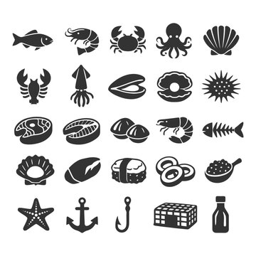 Shell Fish Food Symbol 「たこ寿司」の写真素材 | 29,227件の無料イラスト画像 | Adobe Stock