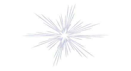 Obraz premium A blue and white starburst on a white background