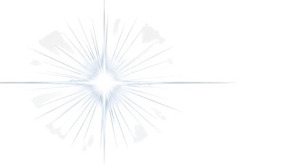 Fototapeta premium A white and blue abstract design on a white background