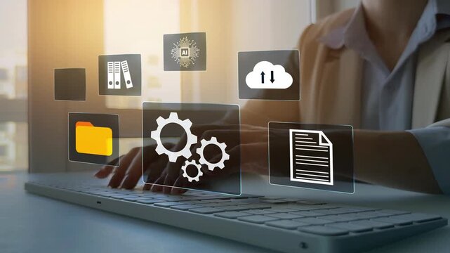 Archiving documents in folders for efficient management secure.Process automation to efficiently manage files and documentation storage.System online documentation database and document management.	
