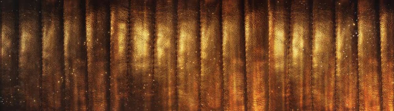 Luxury Gold Leather Texture Set with Premium Vertical Ribbed and Diamond Patterns