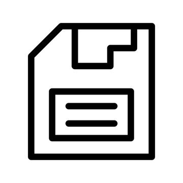 Disket Icon Vector Symbol Design Illustration