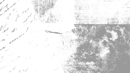 Fototapeta premium Faded grey handwritten script and textured grunge overlay on white background abstract distressed