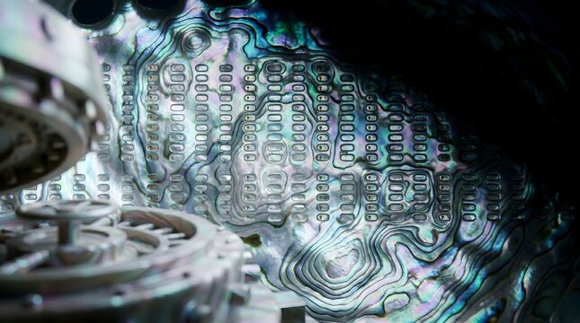 Abalone Shell Organic Tech Interface