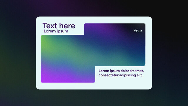 Aurora Glass Gradient Title Layouts &ndash; Colorful Frosted UI Panel Animation with Smooth Transitions for Creative Branding, Tech Promos and Digital Presentations