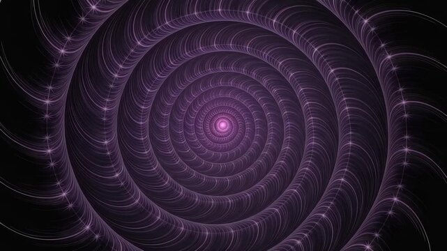 Mesmerizing Spiral: A captivating spiral gracefully unfurls, inviting the viewer into a journey through its intricate, repetitive pattern