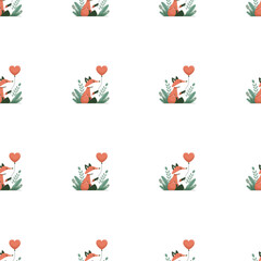 Fototapeta premium mixed seamless pattern