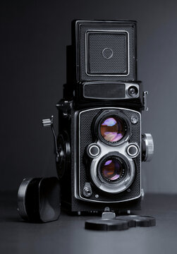 Classic Twin Lens Reflex Camera