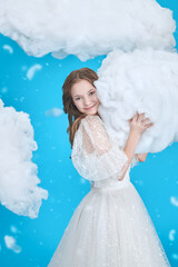 Fototapeta premium Cloud Hug Smile