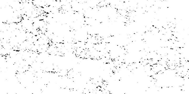 Black and white grunge texture, heavy grit and distressed stipple effect, sparse ink splatter on a stark white background and scratch wall design. minimalist abstract noise, grainy photocopy texture. 