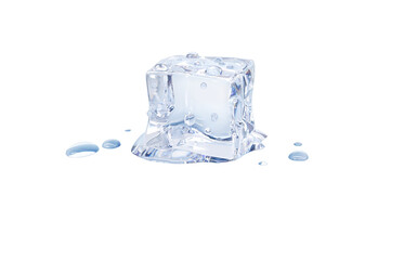 氷 イラスト リアル キューブ